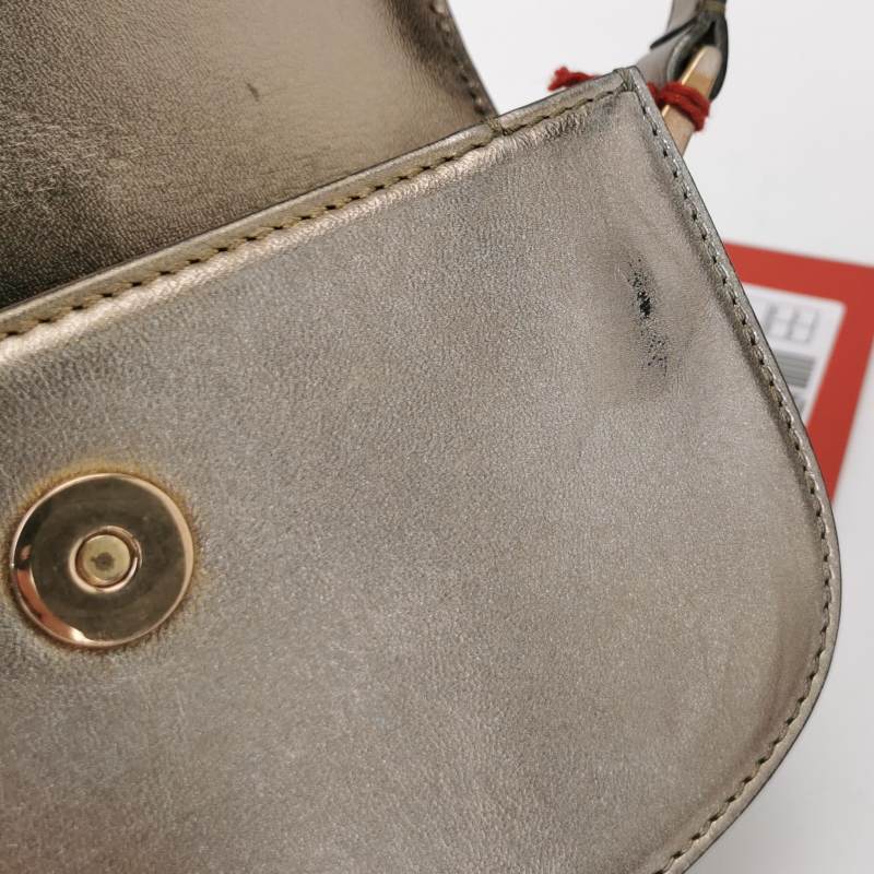 Valentino Supervee Leather Handbag