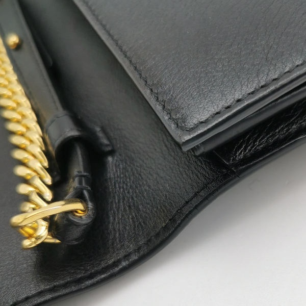 Saint Laurent Leather Crossbody Bag Stars and Moon