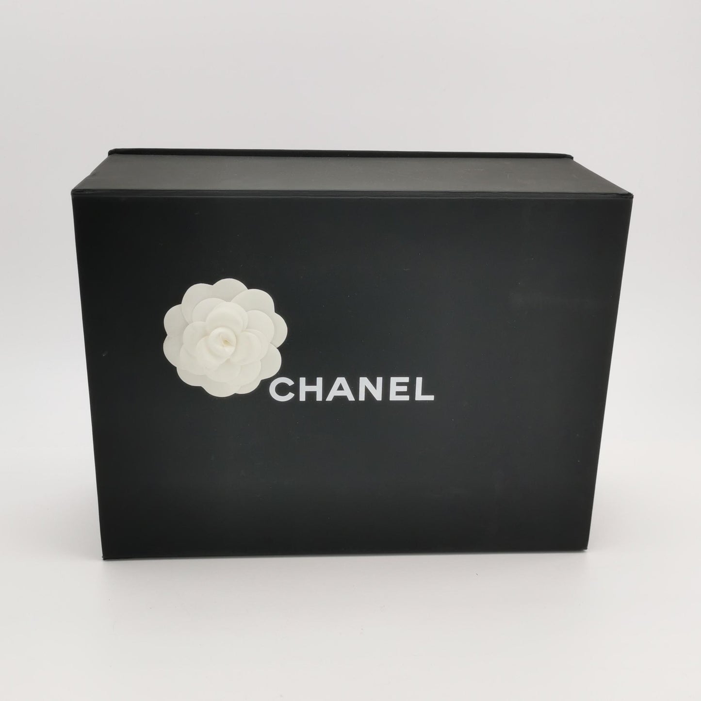 Chanel Navy Blue Chevron Leather Bag