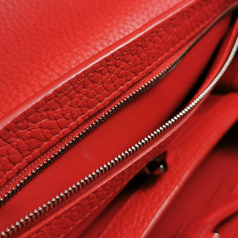 Louis Vuitton Capucines MM two-way bag Red Calfskin