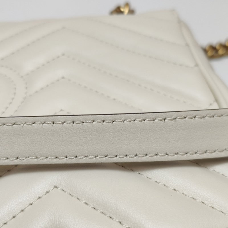Gucci Small GG Marmont In White