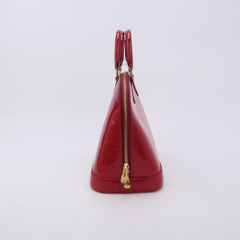 Louis Vuitton Monogram Vernis Leather Alma PM Bag