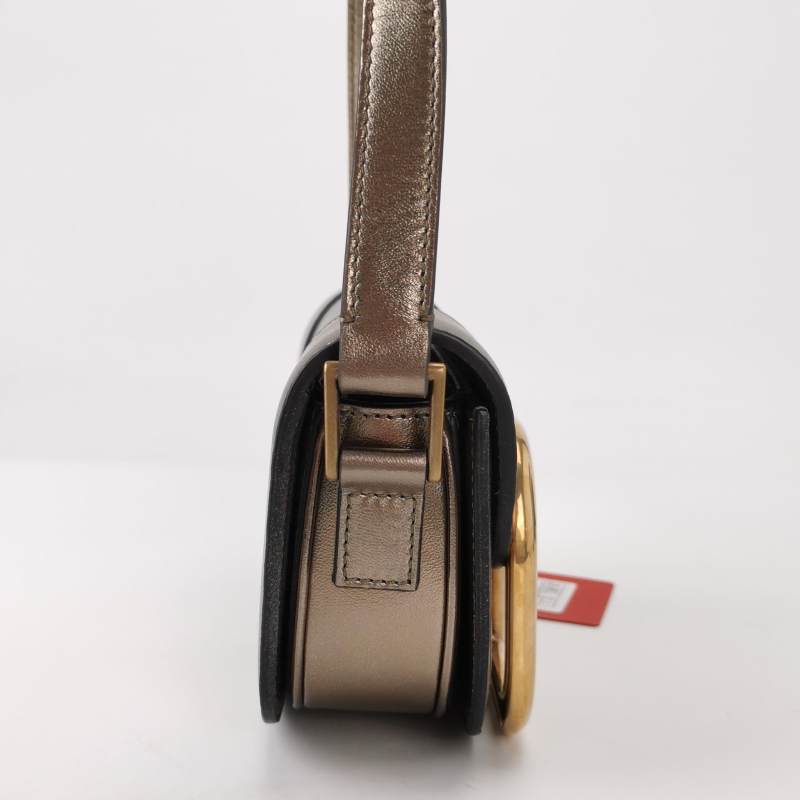 Valentino Supervee Leather Handbag