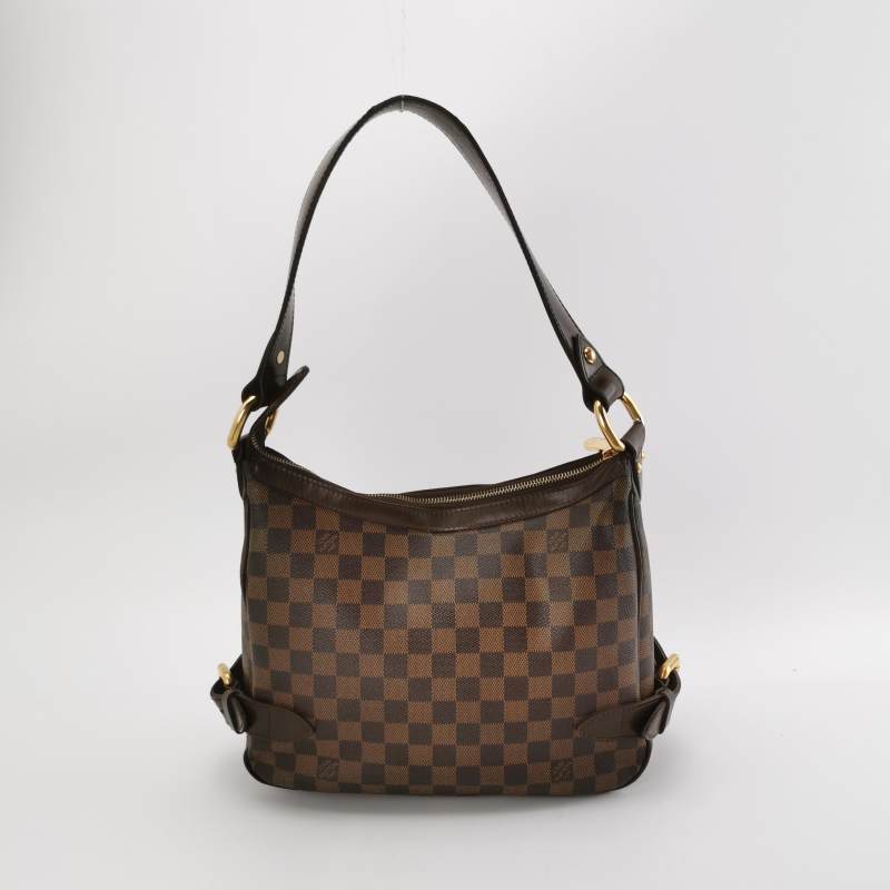 Louis Vuitton Shoulder Bag Damier canvas Brown Damier Highbury