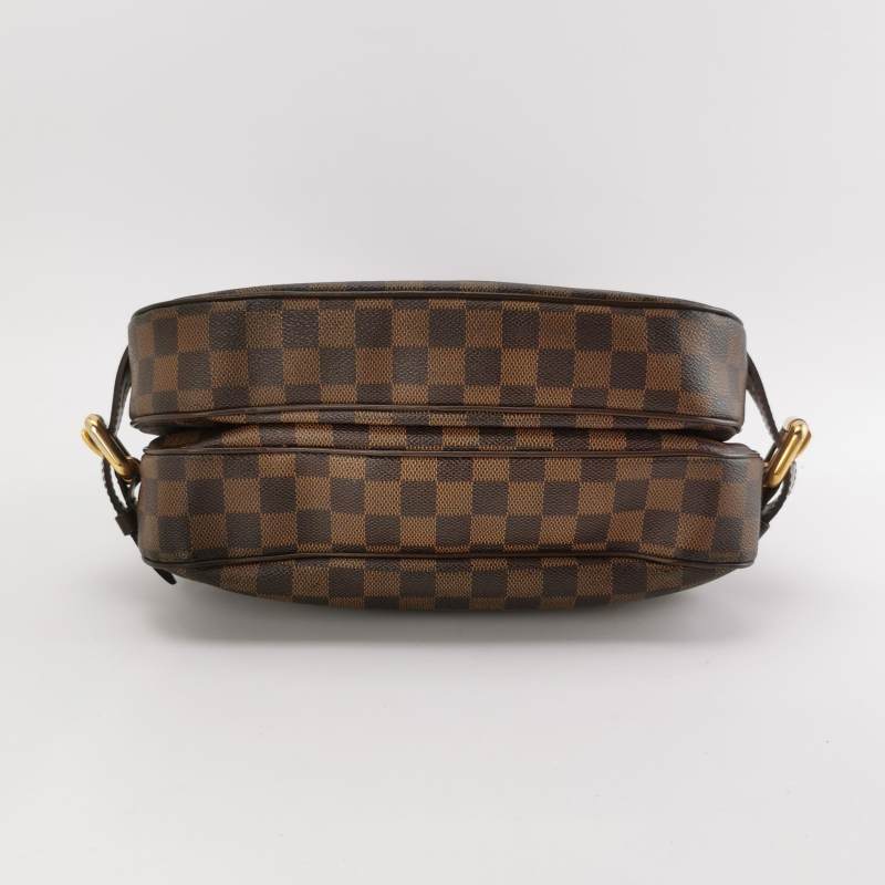 Louis Vuitton Shoulder Bag Damier canvas Brown Damier Highbury