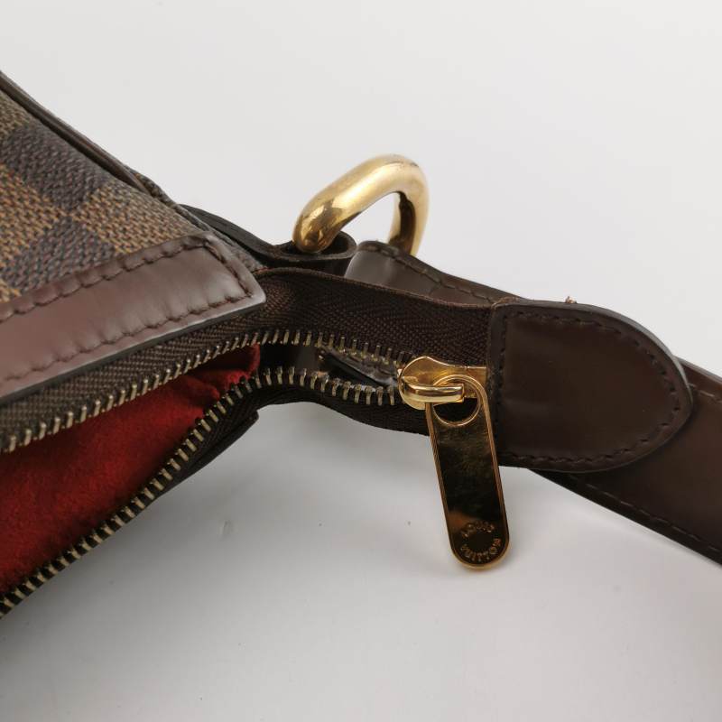 Louis Vuitton Shoulder Bag Damier canvas Brown Damier Highbury