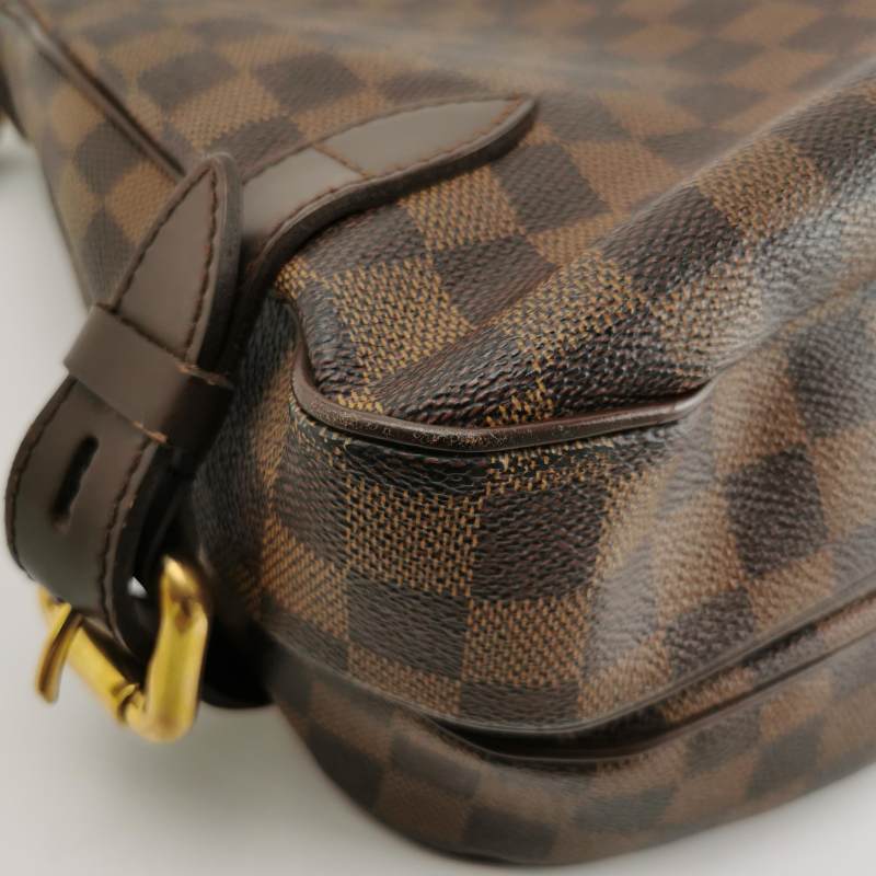 Louis Vuitton Shoulder Bag Damier canvas Brown Damier Highbury