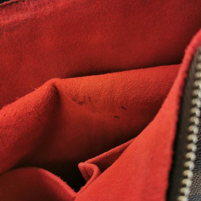 Louis Vuitton Shoulder Bag Damier canvas Brown Damier Highbury