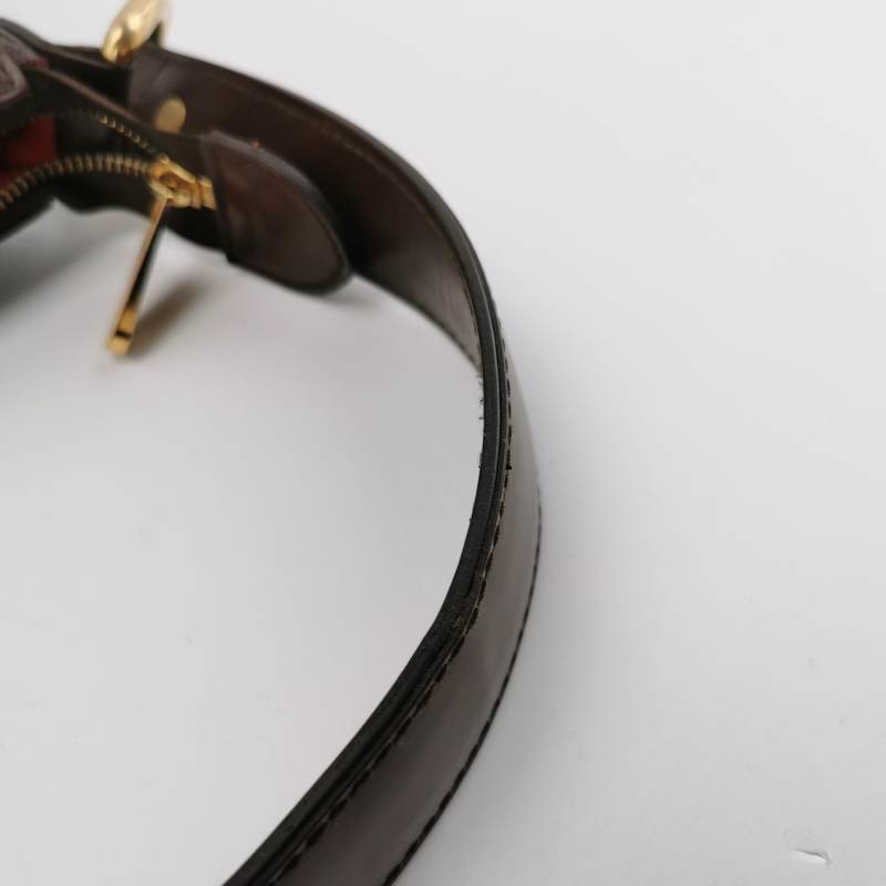 Louis Vuitton Shoulder Bag Damier canvas Brown Damier Highbury