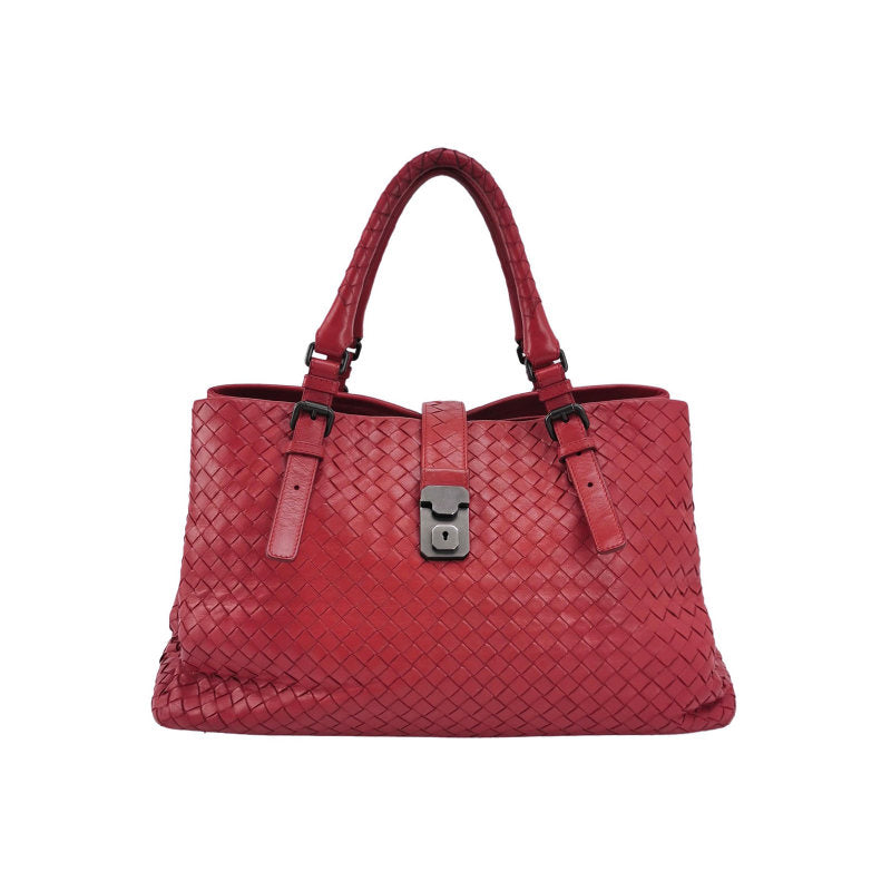 Bottega Veneta Intrecciato Roma Large Bag