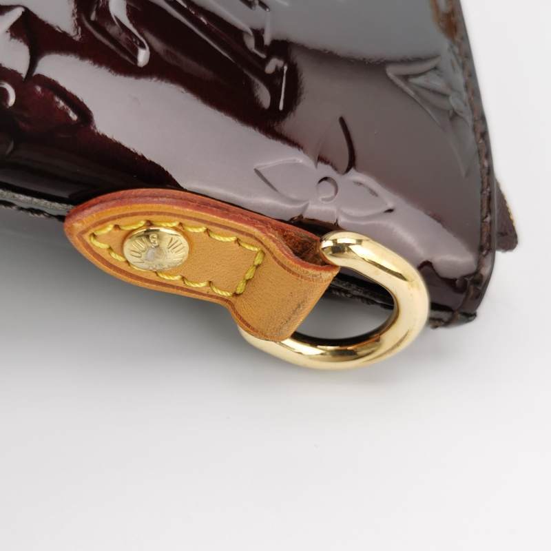 Louis Vuitton Vernis Bellevue Bag Patent Amarante