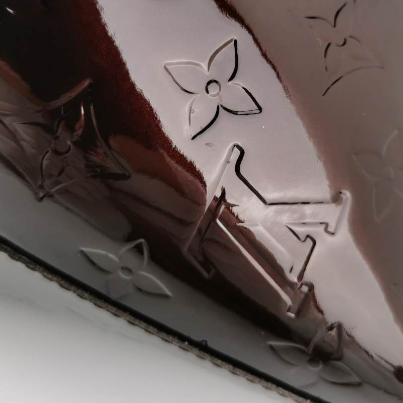 Louis Vuitton Vernis Bellevue Bag Patent Amarante