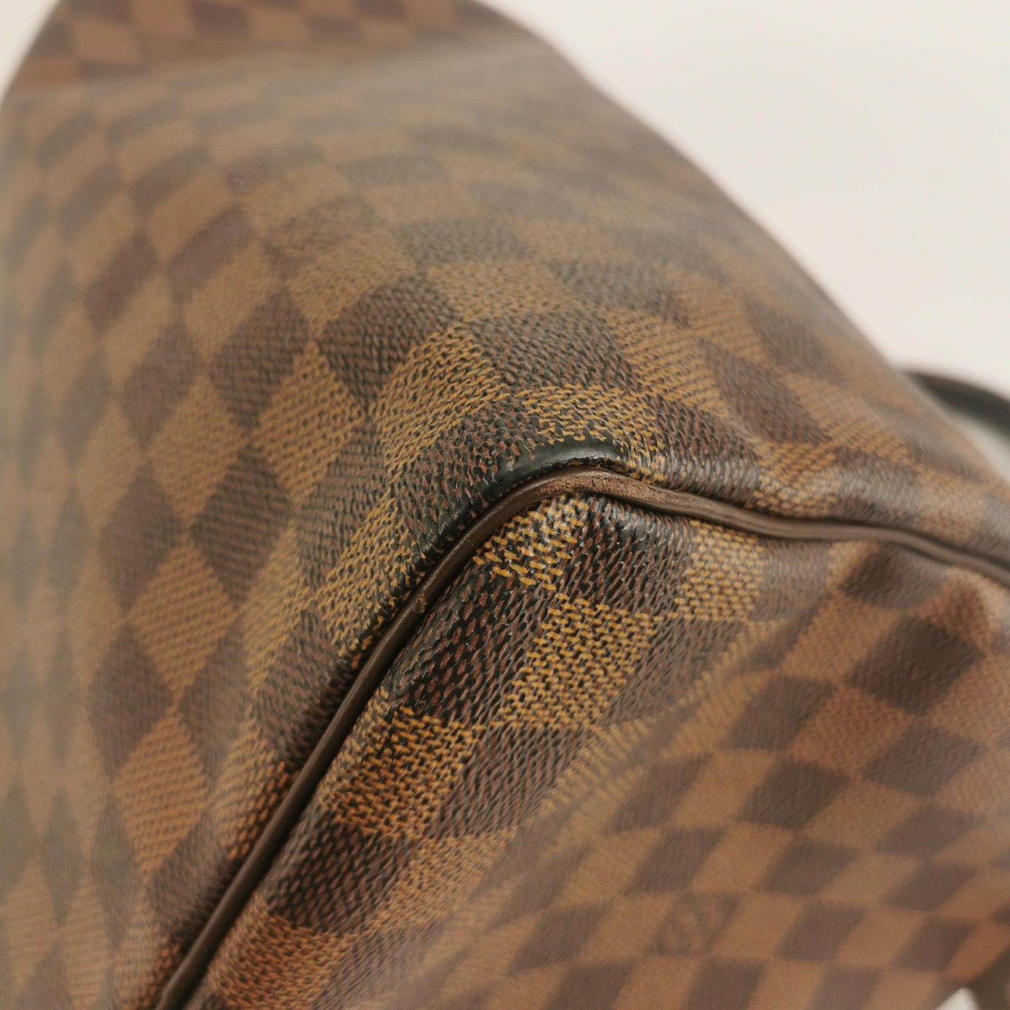 Louis Vuitton Damier Ebene Speedy 30 Satchel Handbag