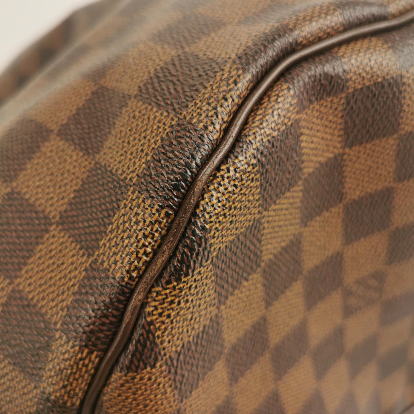 Louis Vuitton Damier Ebene Speedy 30 Satchel Handbag