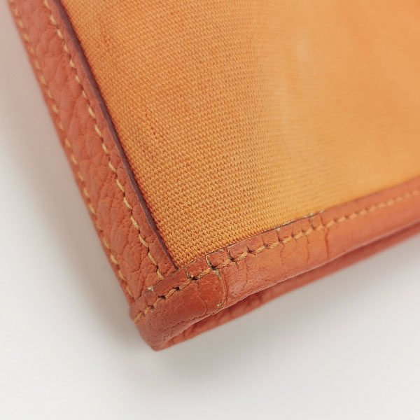 Hermes Garden Party Leather Tote 30 Orange