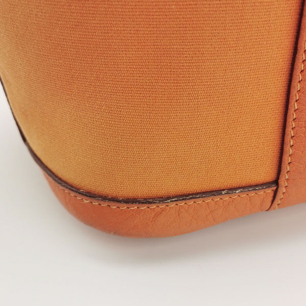 Hermes Garden Party Leather Tote 30 Orange