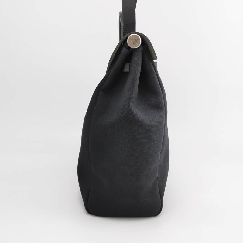 Hermes Toile Herbag 39 Vintage