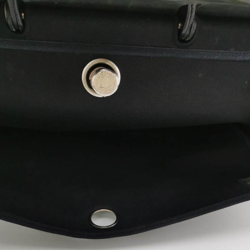 Hermes Toile Herbag 39 Vintage