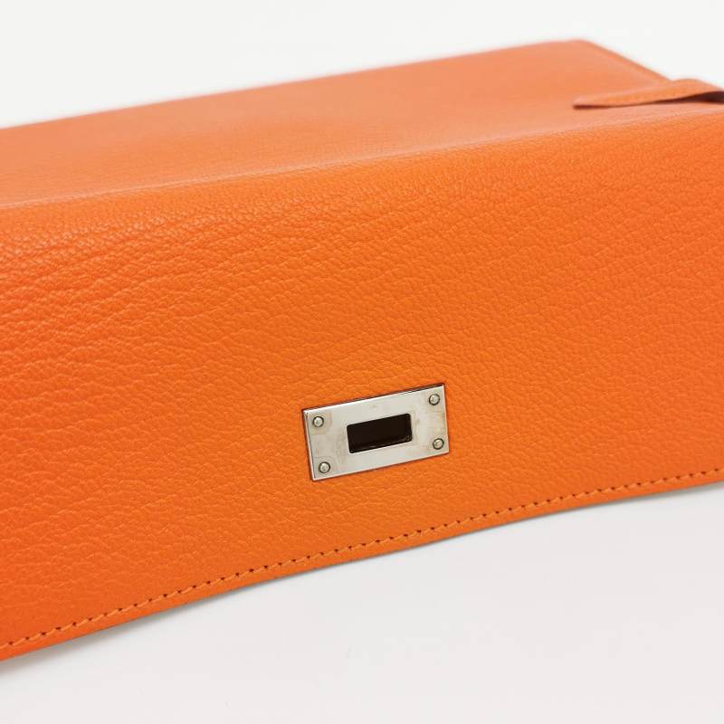 Hermes Orange Kelly Wallet