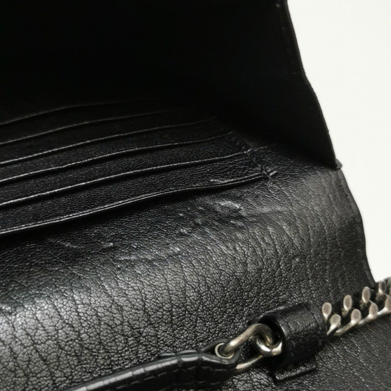 Saint Laurent Envelope Lambskin Leather Crossbody Bag