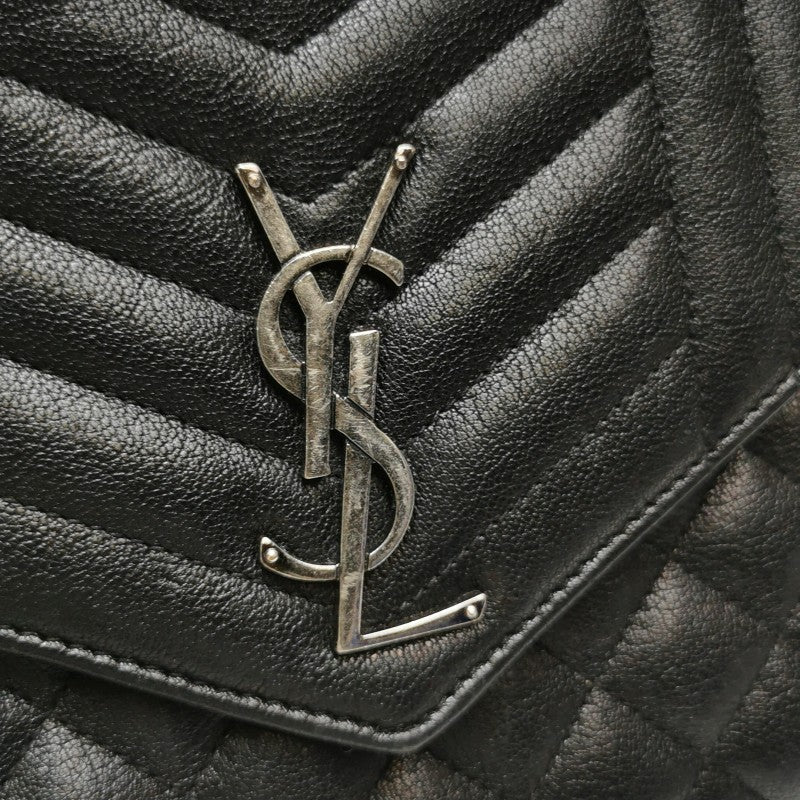 Saint Laurent Envelope Lambskin Leather Crossbody Bag
