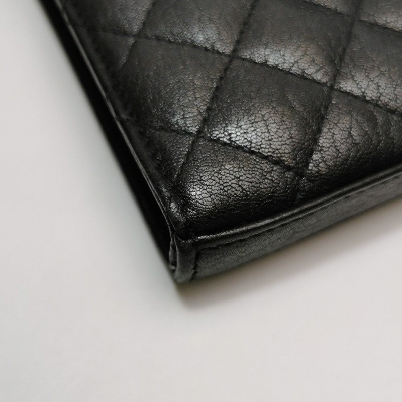 Saint Laurent Envelope Lambskin Leather Crossbody Bag