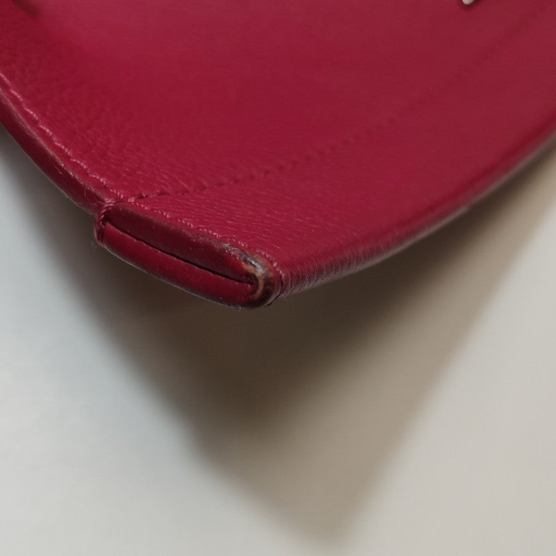 Louis Vuitton Lockme Bag Red Calfskin