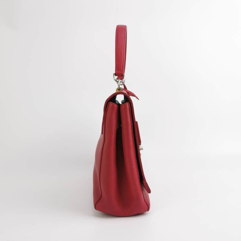 Louis Vuitton Lockme Bag Red Calfskin