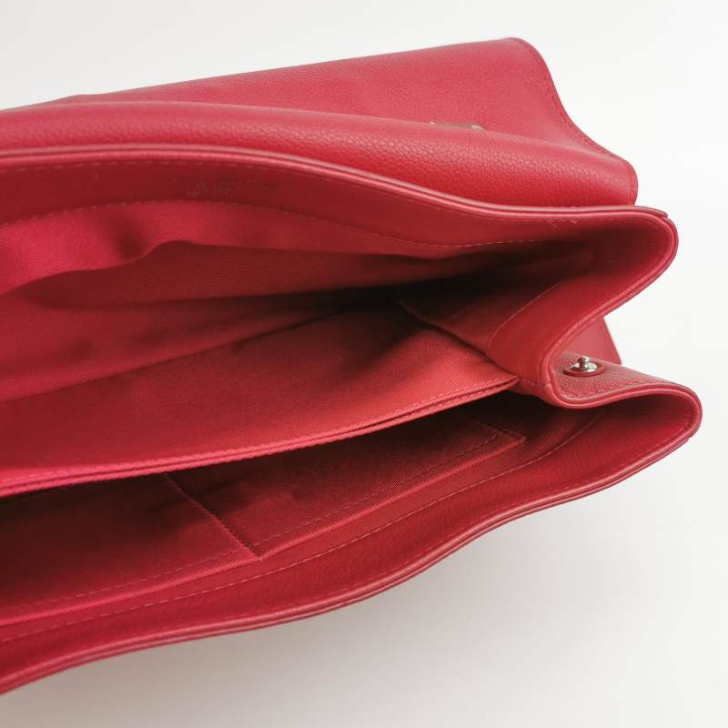 Louis Vuitton Lockme Bag Red Calfskin