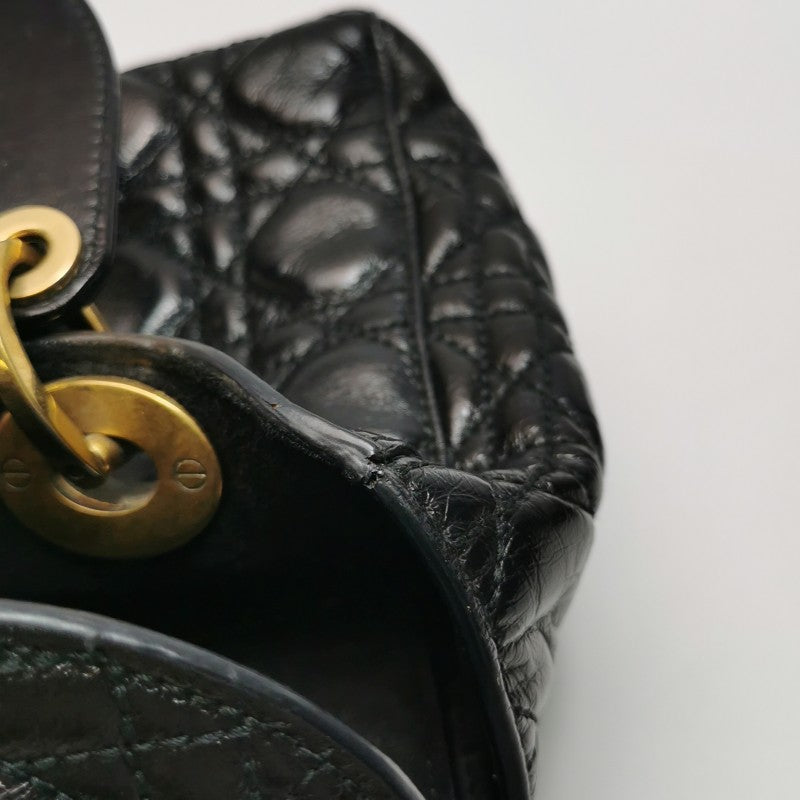 Dior My Lady Dior Leather Handbag Badge