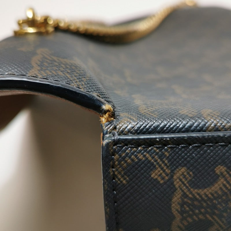Celine Triomphe Chain Shoulder Bag