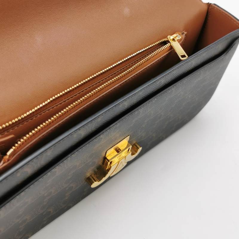 Celine Triomphe Chain Shoulder Bag