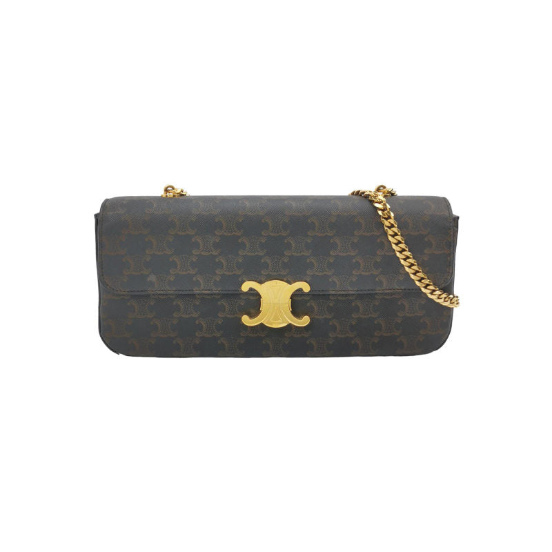 Celine Triomphe Chain Shoulder Bag