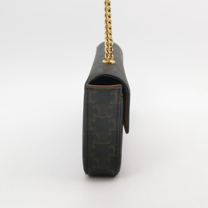 Celine Triomphe Chain Shoulder Bag