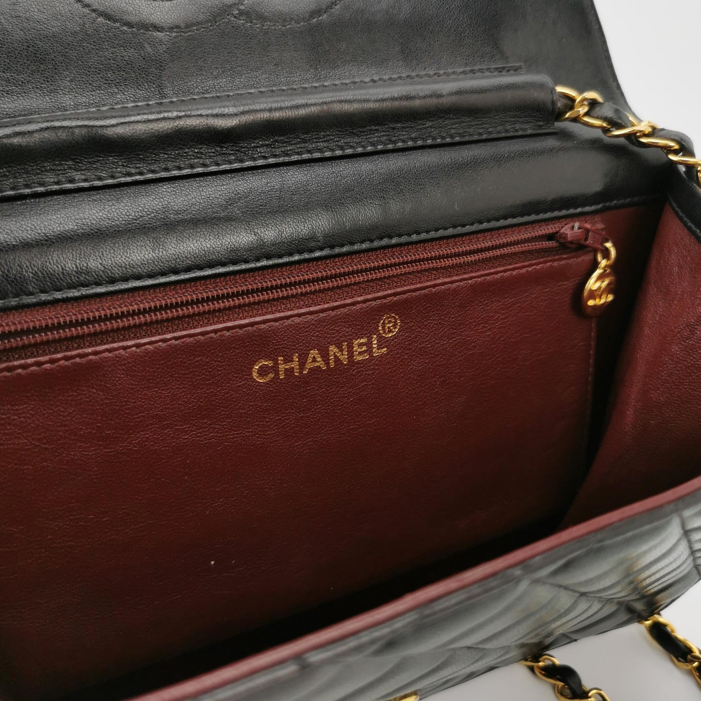 Chanel 1998 Medium Classic Flap Shoulder Bag Vintage