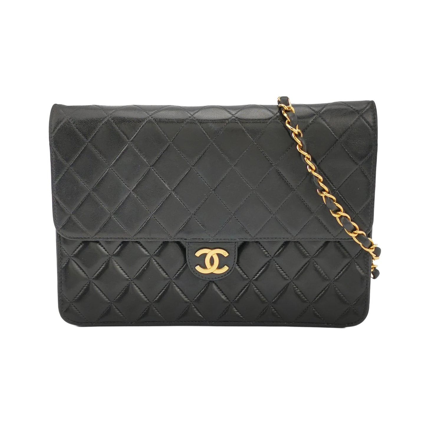 Chanel 1998 Medium Classic Flap Shoulder Bag Vintage