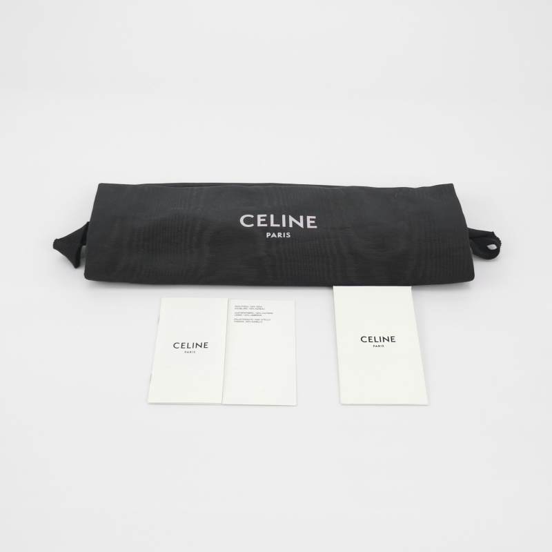 Celine Shiny Calfskin Teen Triomphe Tan