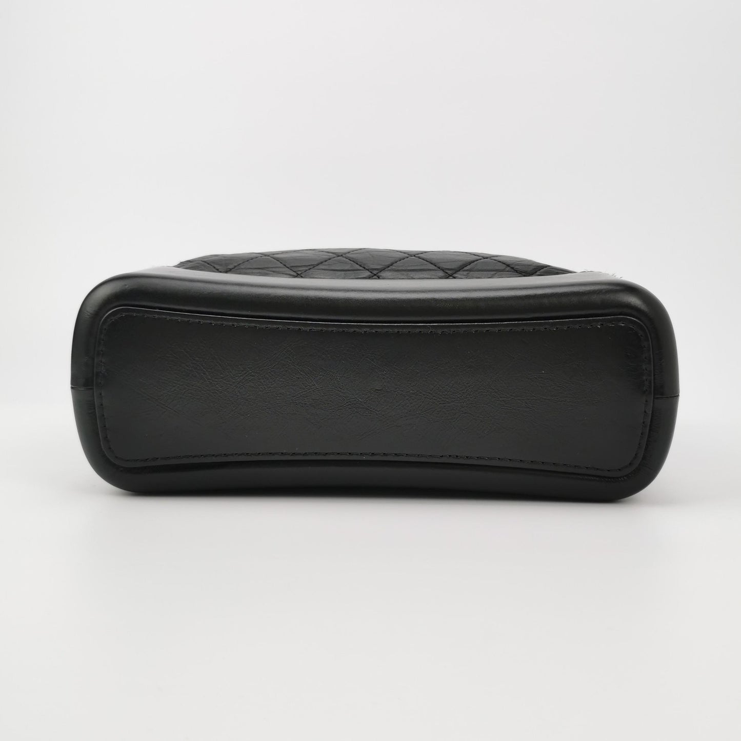 Chanel Gabrielle Hobo Bag Calfskin Black Medium