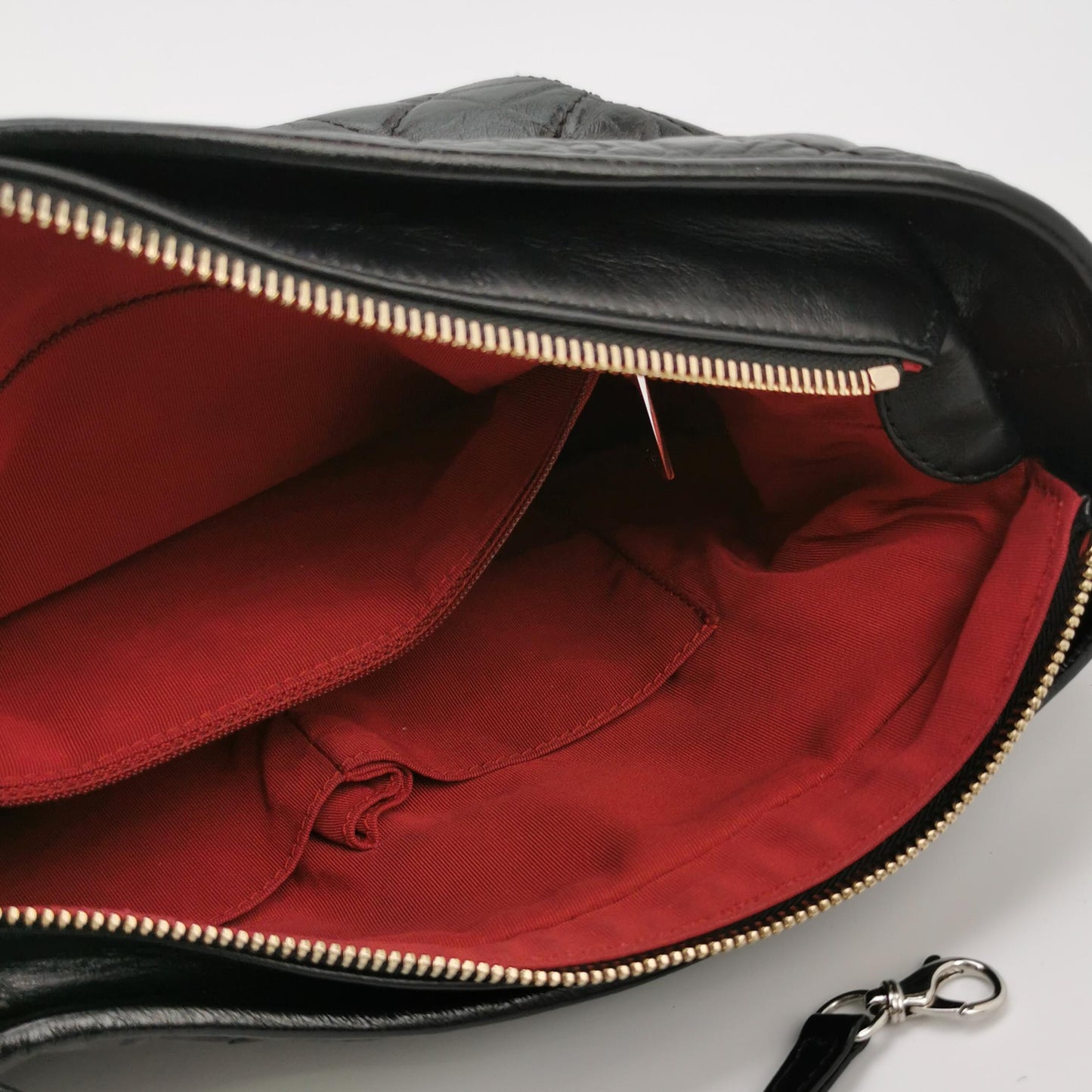 Chanel Gabrielle Hobo Bag Calfskin Black Medium