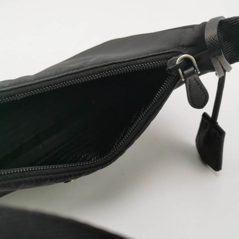 Prada Hobo Bag Nylon Black
