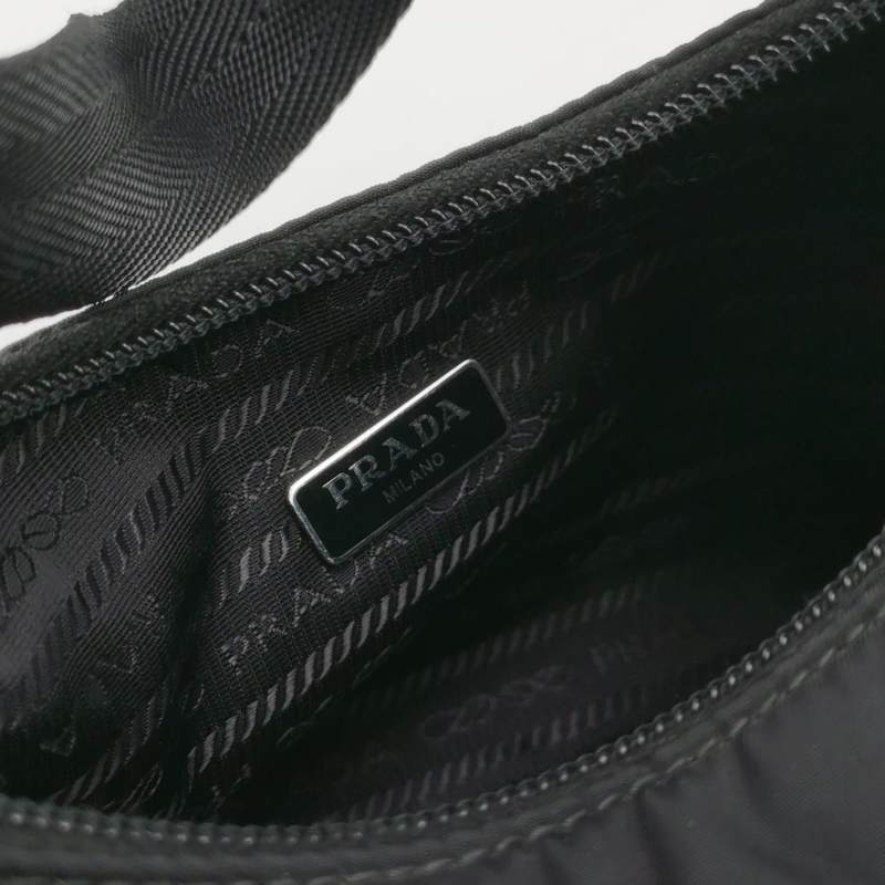 Prada Hobo Bag Nylon Black