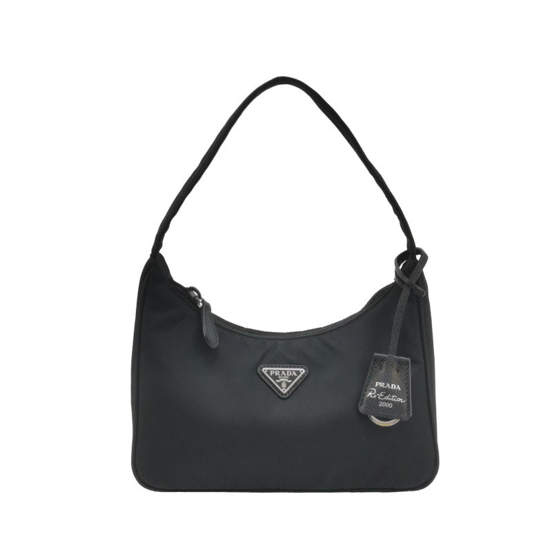 Prada Hobo Bag Nylon Black