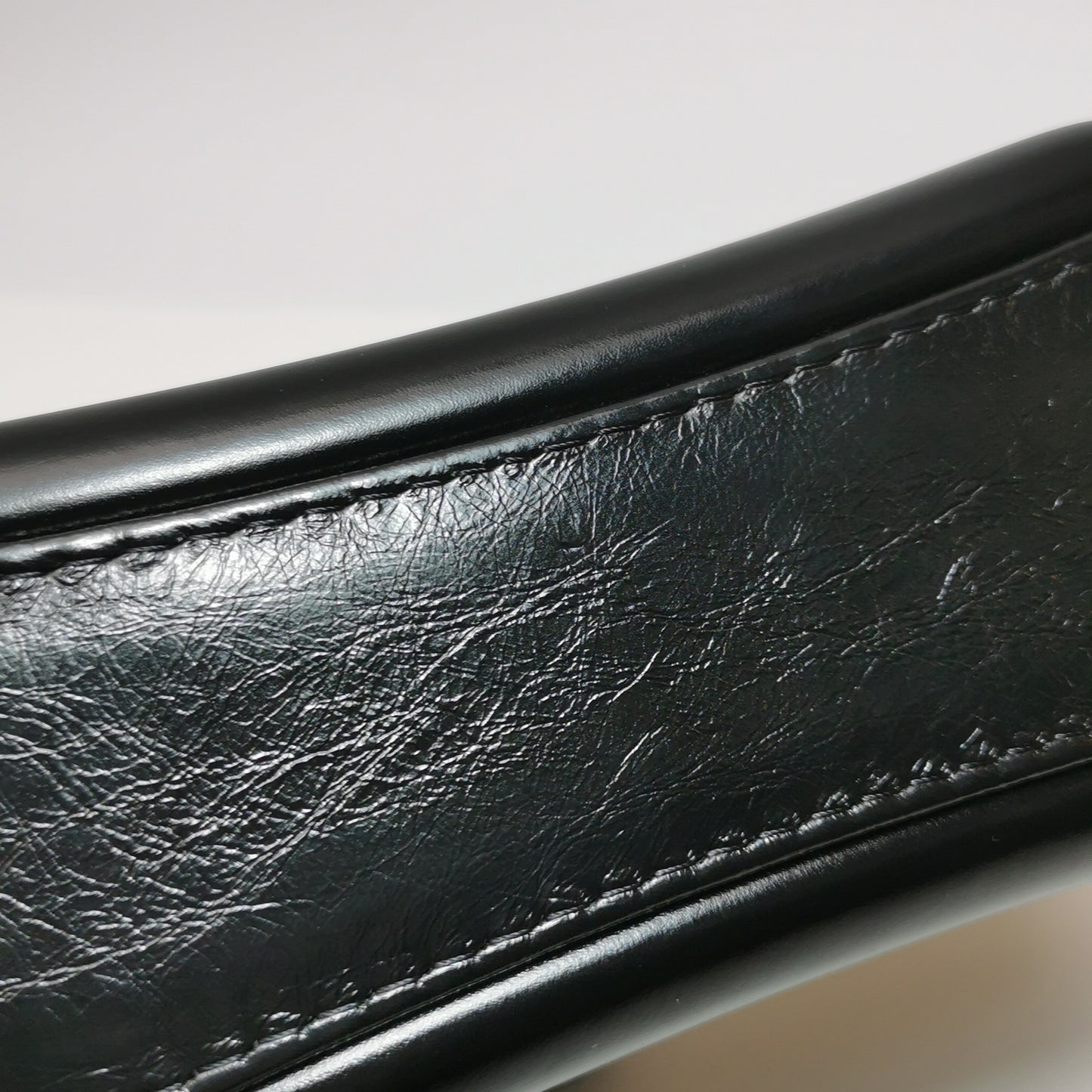 Chanel Beige/Black Leather Small Gabrielle Shoulder Bag