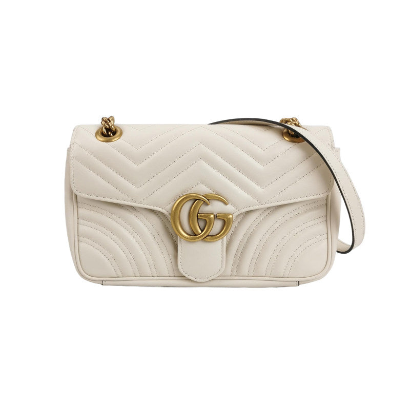 Gucci Small GG Marmont In White
